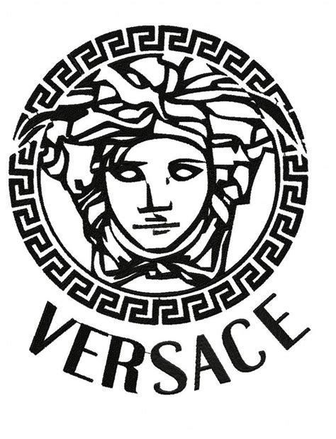 faccia versace disegno